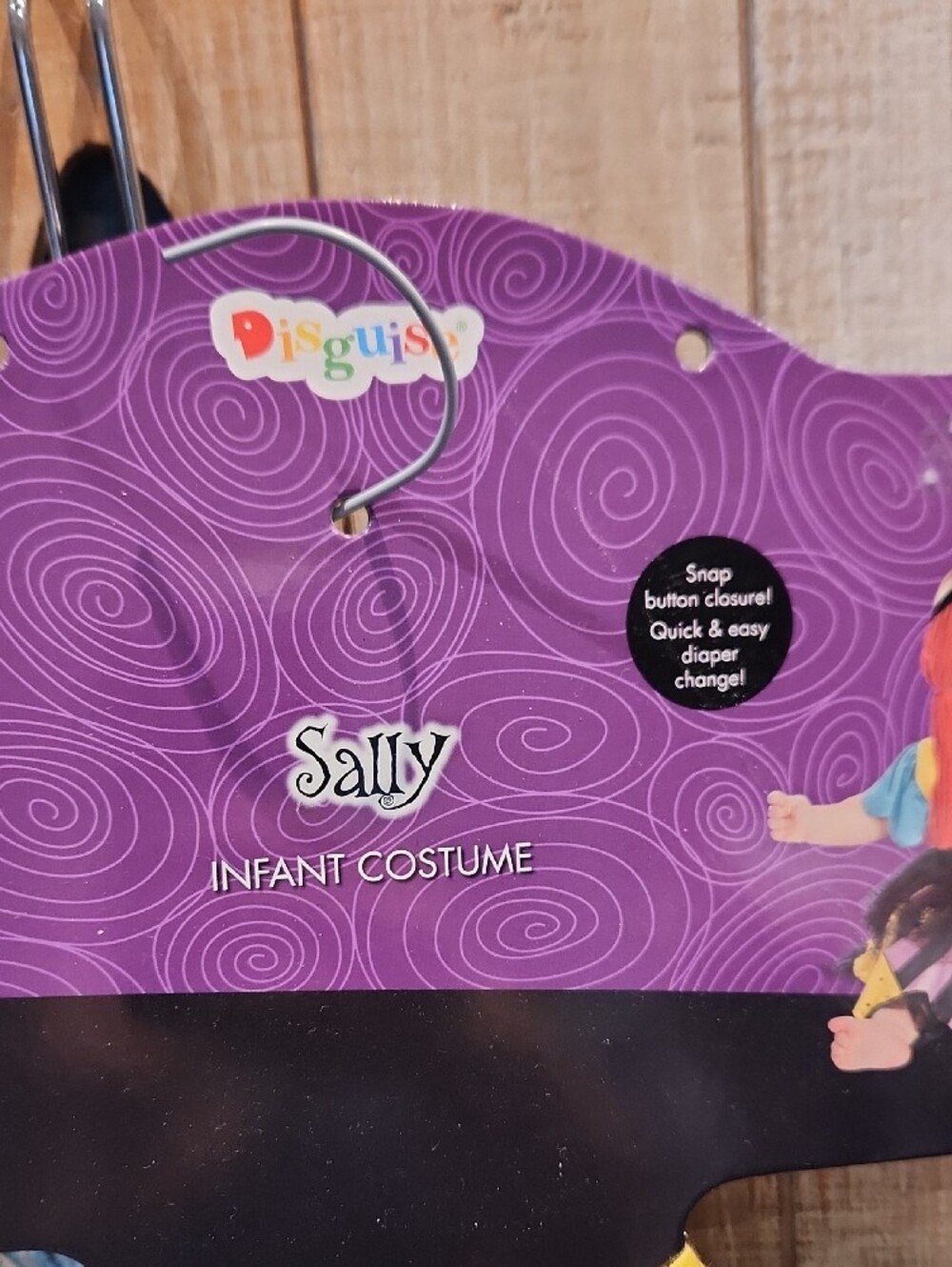Disney Sally Yellow Black Pink Blue Patchwork Girls Costume - Picture 3 of 16